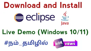3 Download install Eclipse Java IDE live demo Set Java path Windows