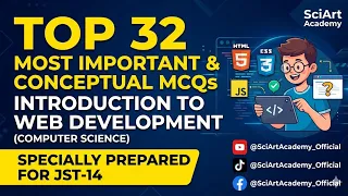 Top 32 Most Important MCQs from Introduction to Web Development CS Specially Prepared For JST-14