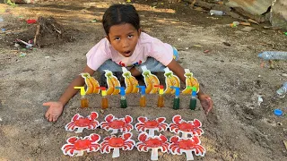 3 / survival skills SMART ideas and USEFUL In Forest With Single sister 