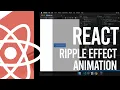 Material Ripple Effect Animation - ReactJS x SCSS