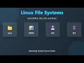 Linux File Systems Explained for Beginners Ext4 BTRFS XFS ZFS