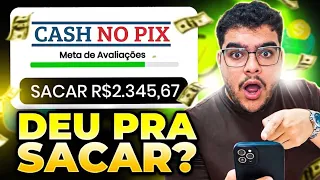 CASH NO PIX É CONFIAVÉL? CASH NO PIX É BOM? CASH NO PIX FUNCIONA? CASH NO PIX VALE A PENA? CASHNOPIX