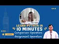 STOP Confusing and in Programming Assignment vs Comparison Explained