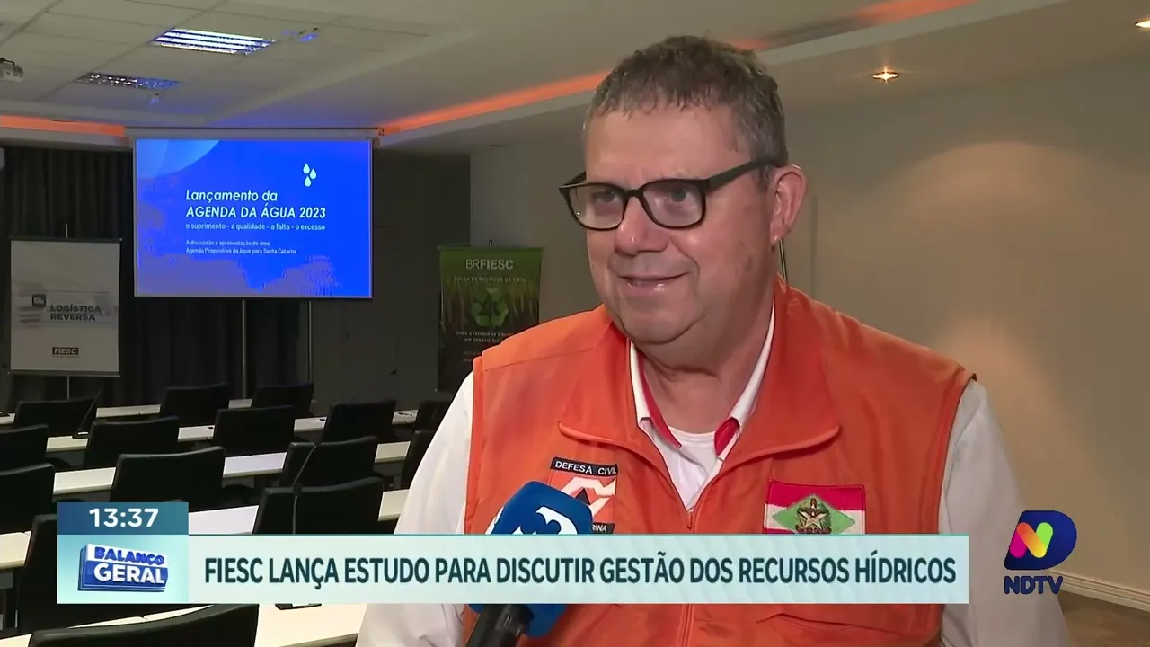 FIESC revela números preocupantes sobre recursos hídricos em Santa Catarina