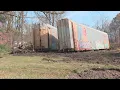 Crews clean up after 22 train cars derailed in Ravenna Township