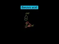 Benzoic acid Structure of Benzoic acid