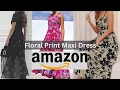 Summer Dresses 2025 Floral Print Maxi Dress for Women Amazon Dresses