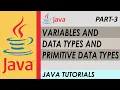 Variables And Data Types In Java - Variables In Java