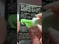 Trying a nail stamp