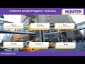 Freshman Scholar Programs Info Session