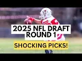 2025 NFL DRAFT ROUND 1 SHOCKING PICKS SURPRISE SLIDES AND FUTURE STARS