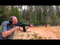 HK G3 with 22LR Conversion and HK 33K full auto firing