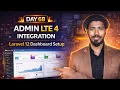 Laravel 12 AdminLTE 4 Integration Tutorial Build Admin Dashboard Day 68 Project