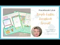 Facebook Live 5 3 26 How To Create A Cute Easter Scrapbook Spread