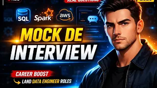 Mock Data Engineer Interview SQL Spark Project AWS Answers