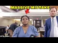 Arrogant Woman Says NO To Judge Instantly Regrets It