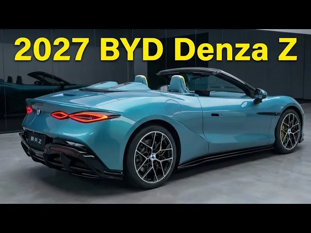 Is This the End of Porsche? The 2027 BYD Denza Z Targets Legacy Supercars with 1,000+ HP