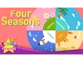 Download Lagu Kids vocabulary - Four Seasons - 4 seasons in a year - English educational video for kids