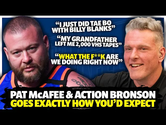 Video: Action Bronson Joins Pat McAfee & It Goes Exactly How You Would Expect