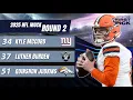 New 2025 NFL Mock Draft - Full Round 2 Giants make stunning pick of Kyle McCord I 7-Round Special