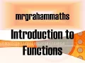 National 5 Maths - An Introduction to Functions