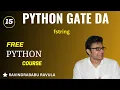 PYTHON fstring Ravindrababu Ravula