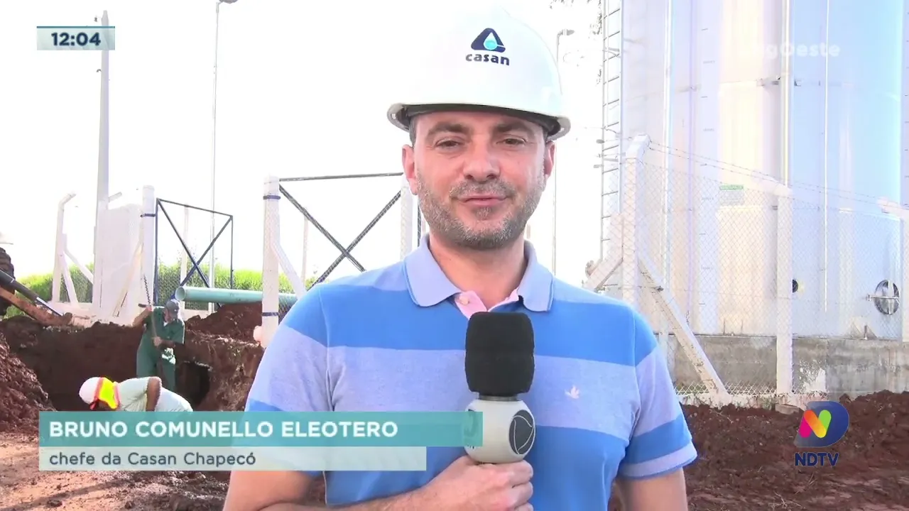 Bomba falha e causa desabastecimento de água na parte alta do Bairro Efapi em Chapecó