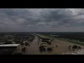 Drone footage from HWY 6 and Memorial on August 30 2017