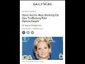 Anne Heche Death and all the weirdness