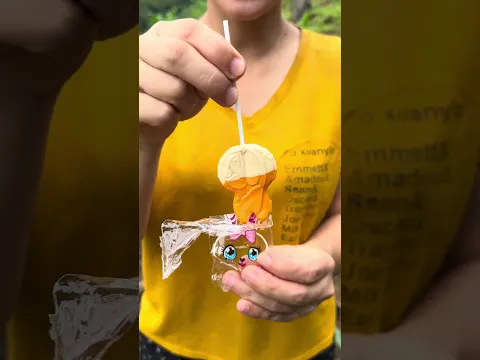 If you want to eat a lollipop, you have to unwrap it #bushcraft #survival #shorts