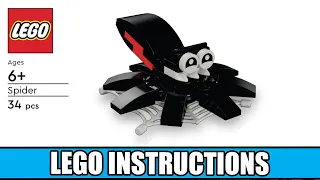 LEGO Instructions - Make & Take  - 6548650 - Halloween Spider
