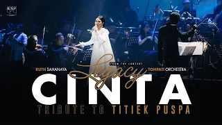 ruth sahanaya cinta live at legacy concert tribute to titiek puspa 