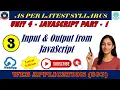 Chapter 4 JavaScript Part 1 Input and Output from the Script explained in detail