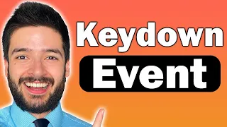 Craft Dynamic Web Pages with JavaScript Key Down Events in 1 Minute