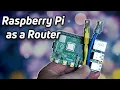 Raspberry Pi 4 as a Network Router