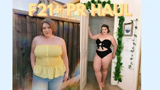 pr clothing haul forever21 plus