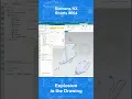 Siemens NX Shorts - Exploded View in the Drawing