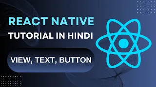 View Text and Button In React Native 2024 Tacker Coder