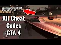GTA 4 All Cheats For PC