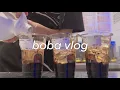 Making Boba Drinks ASMR Kung Fu Tea Vlog