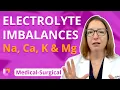 Electrolyte Imbalances Na Ca K Mg - Medical-Surgical