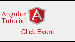Angular 9 tutorial click event call function