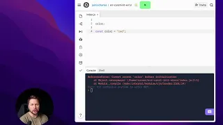 How to fix Uncaught ReferenceError Cannot access x before initialization - Ep 10