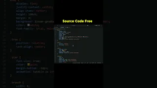 How to Create a Christmas Tree with HTML CSS and JavaScript Step-by-Step Tutorial