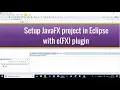 Useful JavaFX plugin for Eclipse e fx clipse - JavaFX Tooling and Runtime