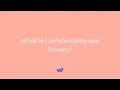 What is Confidentiality and Privacy Free Home Health Aide Course from Workforce