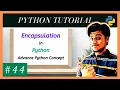 Encapsulation In Python Private And Protected Variables Python Tutorial For Beginners