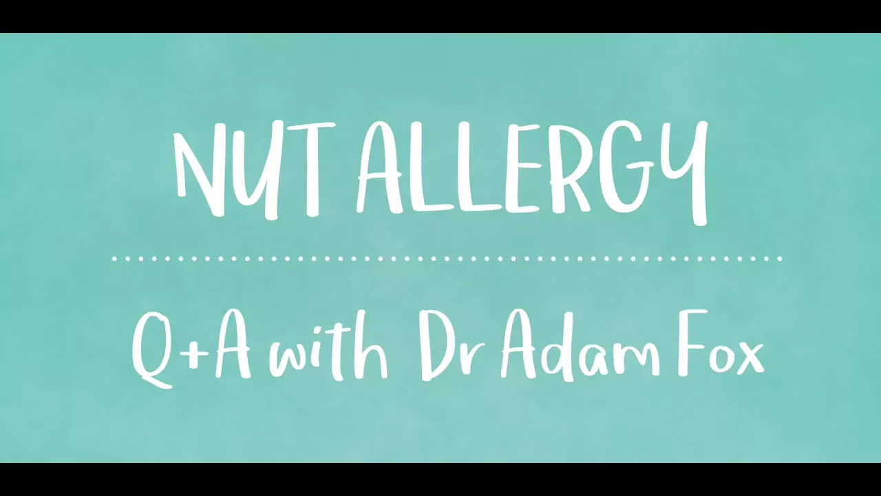 Nut Allergies Q&A with Dr Adam Fox