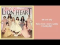 Download Lagu [HQ] Lion Heart - Girls' Generation (With Romanized Lyrics)