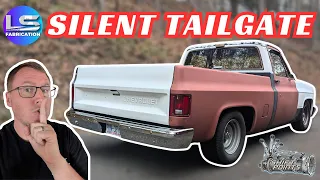 LS Fabrication C10 Chevy Truck Trunnion and Tailgate Cable Install